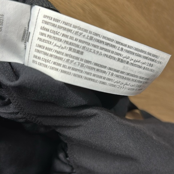 Abercrombie Black Satin Lace Bodysuit Cami | Size M - Picture 4 of 6